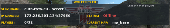 euro.rtcw.eu - server 1
