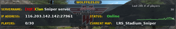 [UJE]Clan Sniper server