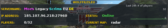 Moe's Legacy Scrims EU DE
