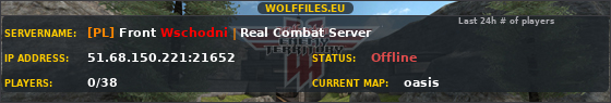 [PL] Front Wschodni | Real Combat Server