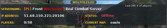 [PL] Front Wschodni | Real Combat Server