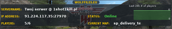 Twoj serwer @ 1shot1kill.pl