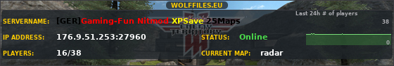 [GER]Gaming-Fun Nitmod XPSave 25Maps